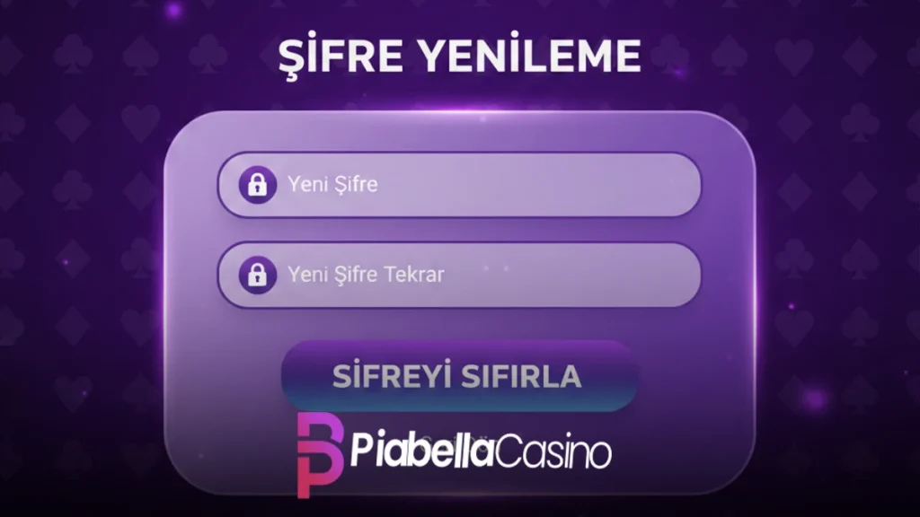 Piabella Şifremi Unuttum